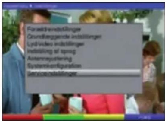 TECHNISAT DiGYBOXX T4 - Service-indstillinger - 2