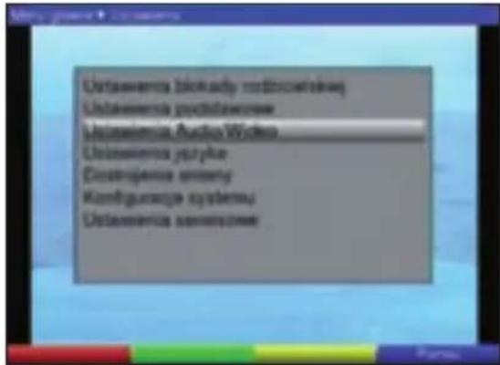 TECHNISAT DiGYBOXX T4 - Ustawienia audio/video - 1