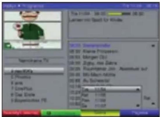 TECHNISAT DiGYBOXX T4 - EPG informacija - 2