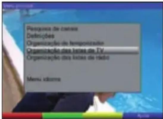 TECHNISAT DiGYBOXX T4 - Chamar a lista o gestor de listas de canais - 1