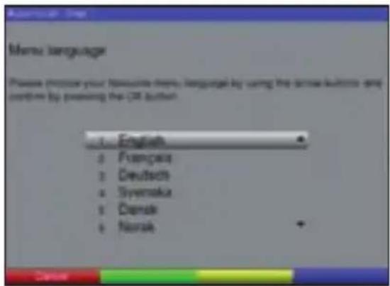 TECHNISAT DiGYBOXX T4 - Menu language (Menüü keel) - 1