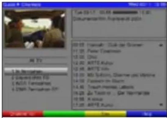 TECHNISAT DiGYBOXX T4 - Opening the electronic programme guide - 3