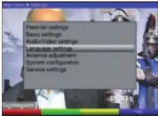 TECHNISAT DiGYBOXX T4 - Language settings (Keele valikud) - 1