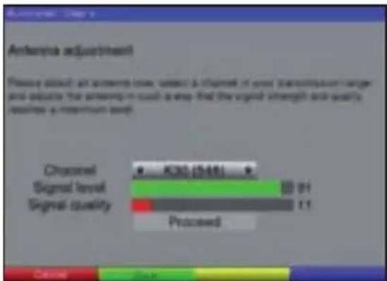 TECHNISAT DiGYBOXX T4 - Regolazione antenna (Antenna adjustment) - 1