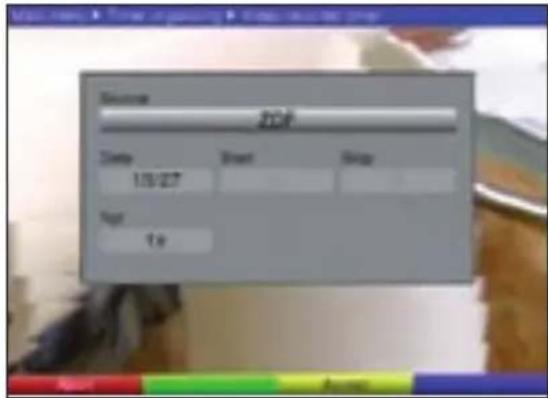 TECHNISAT DiGYBOXX T4 - Χειροκίνητος προγραμματισμός χρονομέτρων - 2