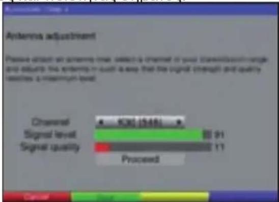TECHNISAT DiGYBOXX T4 - Antenna adjustment (Ρύθμιση κεραίας) - 1