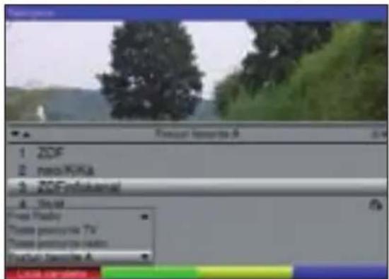 TECHNISAT DiGYBOXX T4 - Selectarea listei de canale - 1