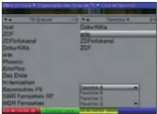 TECHNISAT DiGYBOXX T4 - Chamar a lista o gestor de listas de canais - 4