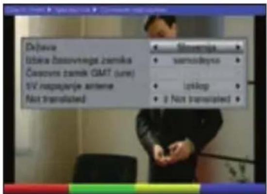TECHNISAT DiGYBOXX T4 - Osnovne nastavitve - 2
