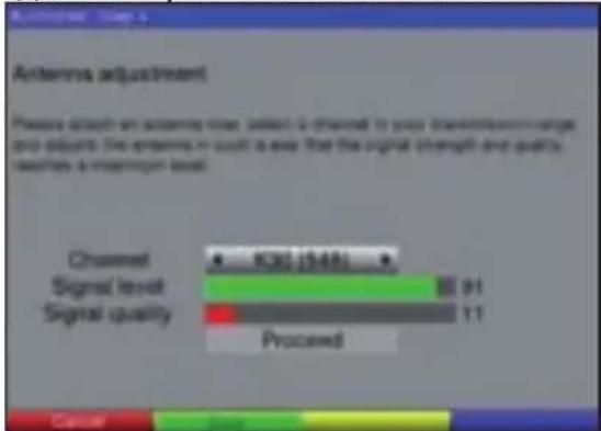 TECHNISAT DiGYBOXX T4 - Настройка антенны - 1