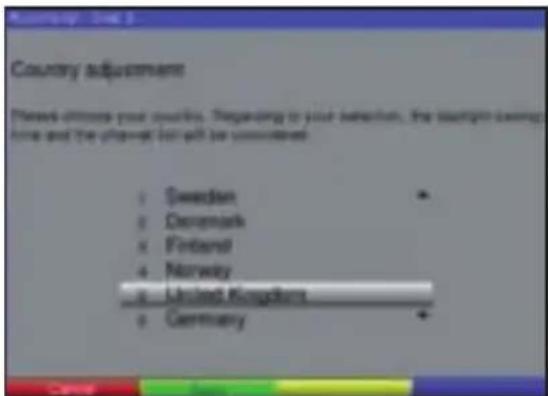 TECHNISAT DiGYBOXX T4 - Country adjustment (Ρύθμιση χώρας) - 1