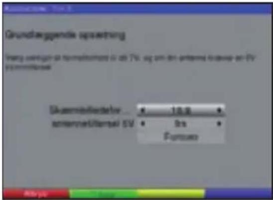 TECHNISAT DiGYBOXX T4 - Indstilling af land - 2