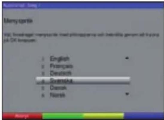 TECHNISAT DiGYBOXX T4 - Menyspråk - 1