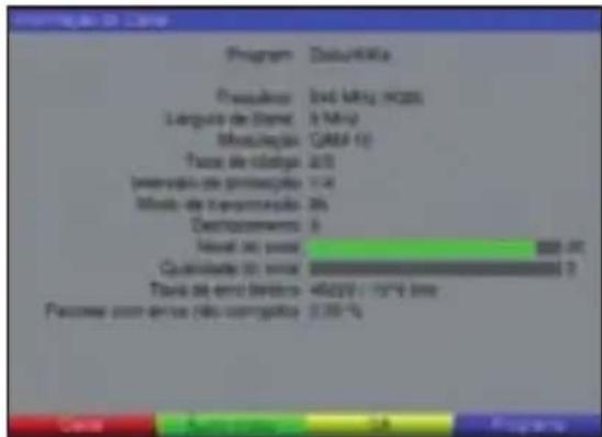 TECHNISAT DiGYBOXX T4 - Informações do canal - 1