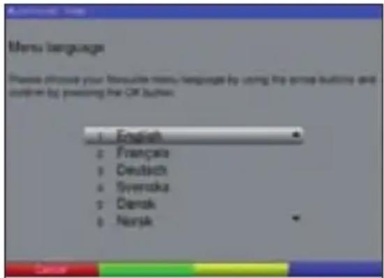 TECHNISAT DiGYBOXX T4 - Lingua menu (Menu language) - 1