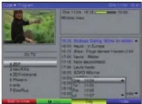 TECHNISAT DiGYBOXX T4 - EPG-info - 2
