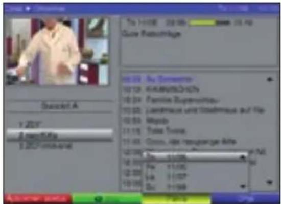 TECHNISAT DiGYBOXX T4 - EPG-info - 2
