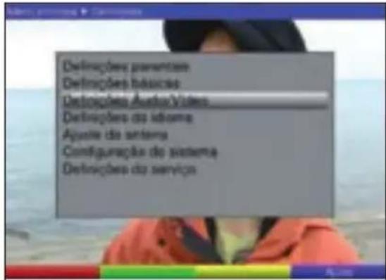 TECHNISAT DiGYBOXX T4 - Configurações áudio/vídeo - 1