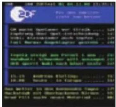 TECHNISAT DiGYBOXX T4 - Använda den interna text-TV-dekodern - 1