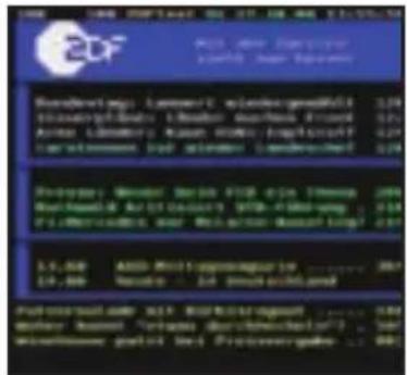 TECHNISAT DiGYBOXX T4 - Using the internal teletext decoder - 1