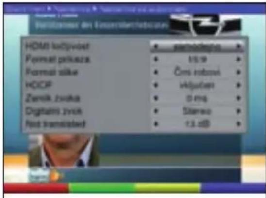 TECHNISAT DiGYBOXX T4 - Avdio/video nastavitve - 2