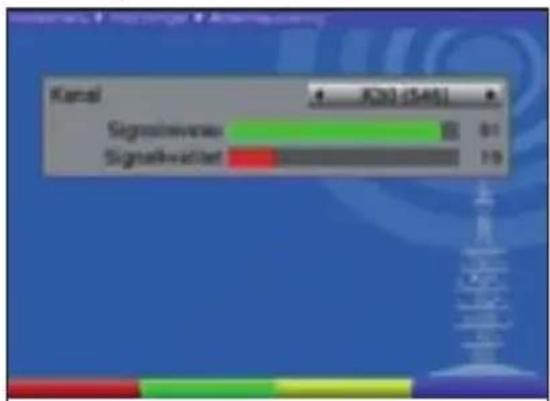 TECHNISAT DiGYBOXX T4 - Antennejustering - 2