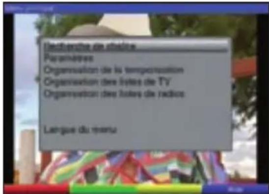 TECHNISAT DiGYBOXX T4 - Langue du menu - 1