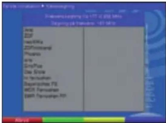 TECHNISAT DiGYBOXX T4 - Sendersøgning - 1