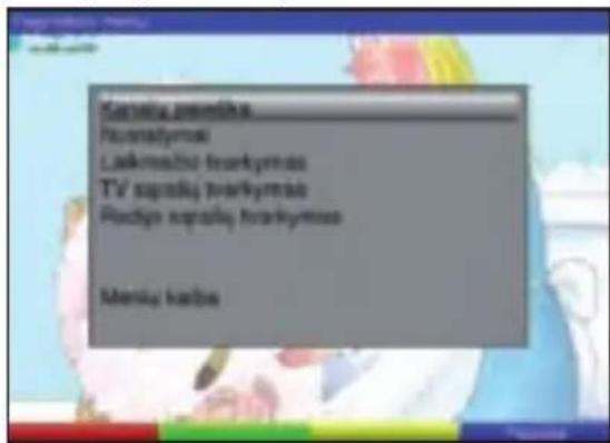 TECHNISAT DiGYBOXX T4 - Tarnybos nustatymai - 1