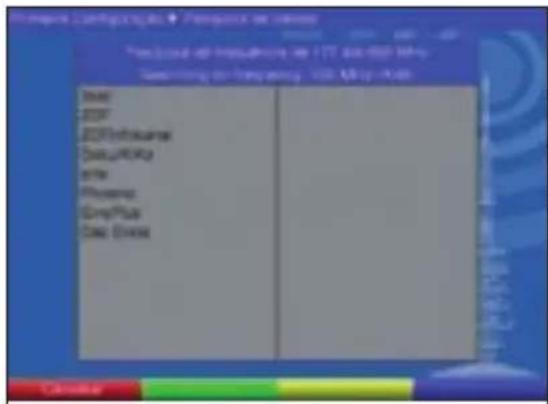 TECHNISAT DiGYBOXX T4 - Busca de canais - 1