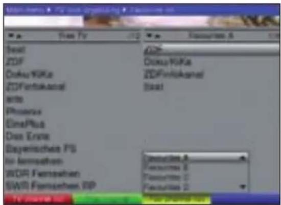 TECHNISAT DiGYBOXX T4 - Accesso alla gestione elenchi programmi - 4