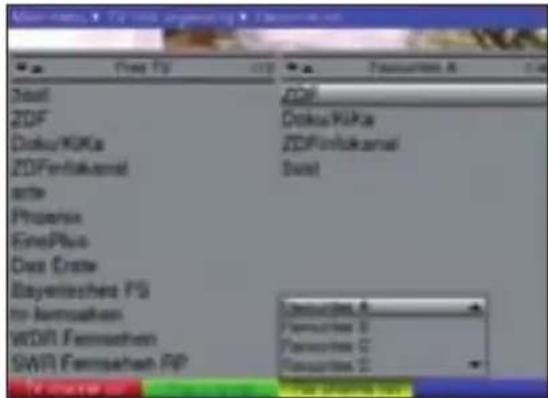 TECHNISAT DiGYBOXX T4 - Opening the programme list management - 4