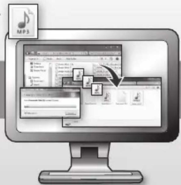 SWEEX Optimuo - Putting MP3 or files on player - 6