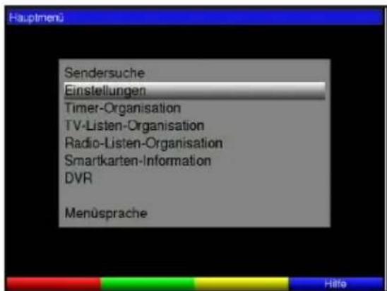 TECHNISAT TechniBox HD VAC - Serviceinstallungen - 1