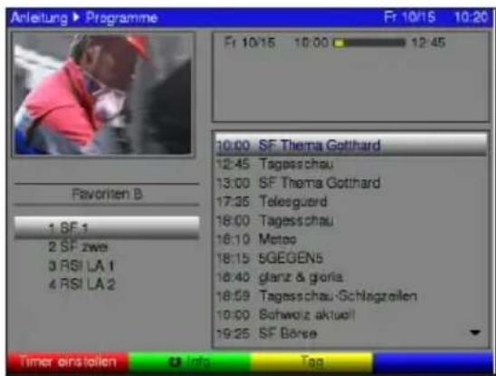 TECHNISAT TechniBox HD VAC - Elektronische Programmzeitschrift aufrufen - 4