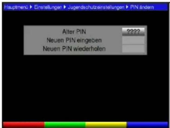 TECHNISAT TechniBox HD VAC - PINändern - 1