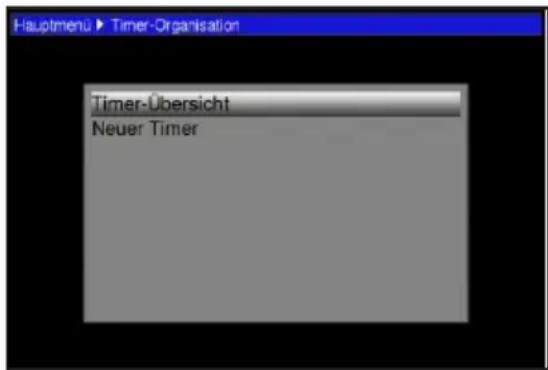 TECHNISAT TechniBox HD VAC - Timer manuell programmieren - 1