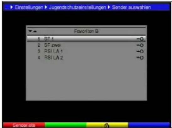 TECHNISAT TechniBox HD VAC - Sender auswahlen - 1