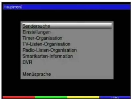 TECHNISAT TechniBox HD VAC - Menu langues - 1
