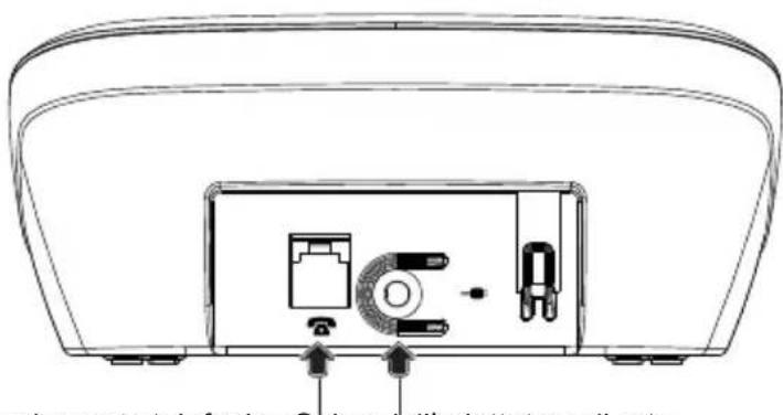 SWISSVOICE Aeris 126T - Collegare il telefono - 1