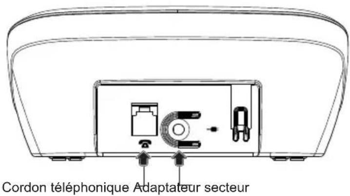 SWISSVOICE Aeris 126T - Raccorder le téléphone - 1