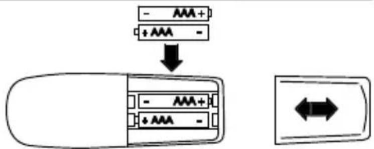 SWITEL DC 621 - Akkus einlagen - 1