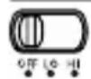 SWITEL TC 37 Clip - Ringing volume - 1