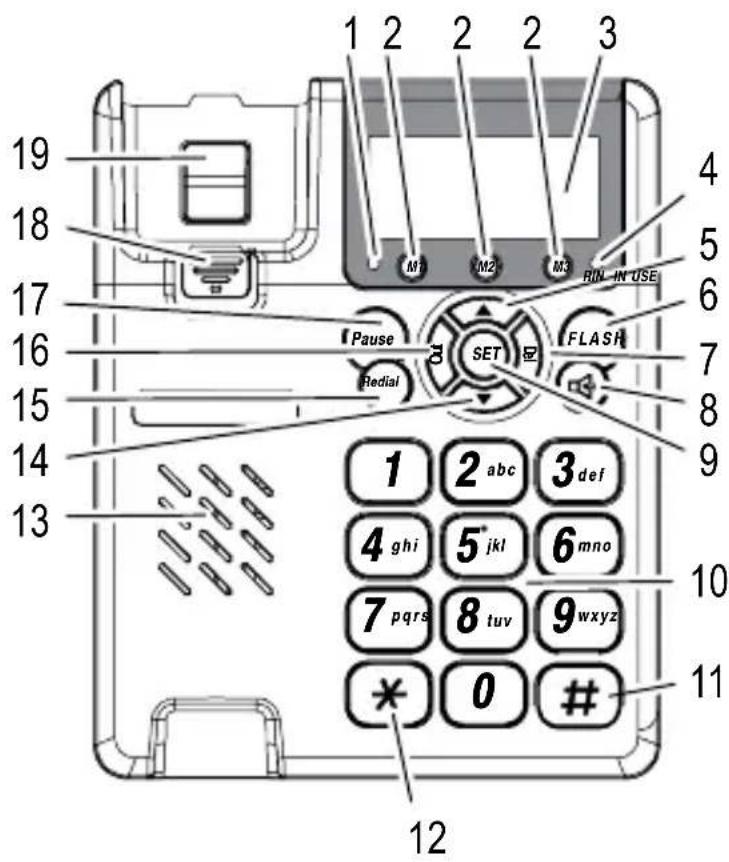 SWITEL TC 37 Clip - Face supérieure - 1