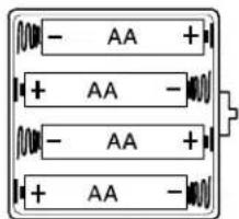 SWITEL PowerTel TF 51 - Batterien einlegen - 1