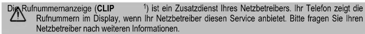 SWITEL DF 1101 - Anrufiste - 1