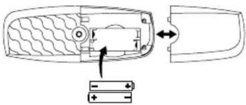 SWITEL DF 1101 - Akkus einlagen - 1