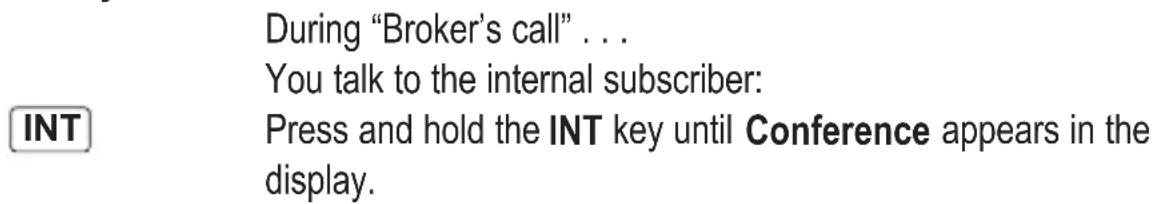 SWITEL DF 911 - 3-Party Conference - 1