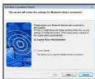 TARGUS AMB09CA - Connecting with Bluetooth Software: TOSHIBA (Windows Vista) - 2