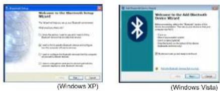 TARGUS AMB09CA - Connecting with Bluetooth Software: WIDCOMM or Microsoft (Windows XP &amp; Windows Vista) - 2